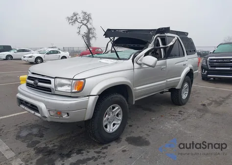 2000 Toyota 4Runner Limited V6 from USA, damaged, VIN JT3HN87R5Y9041713